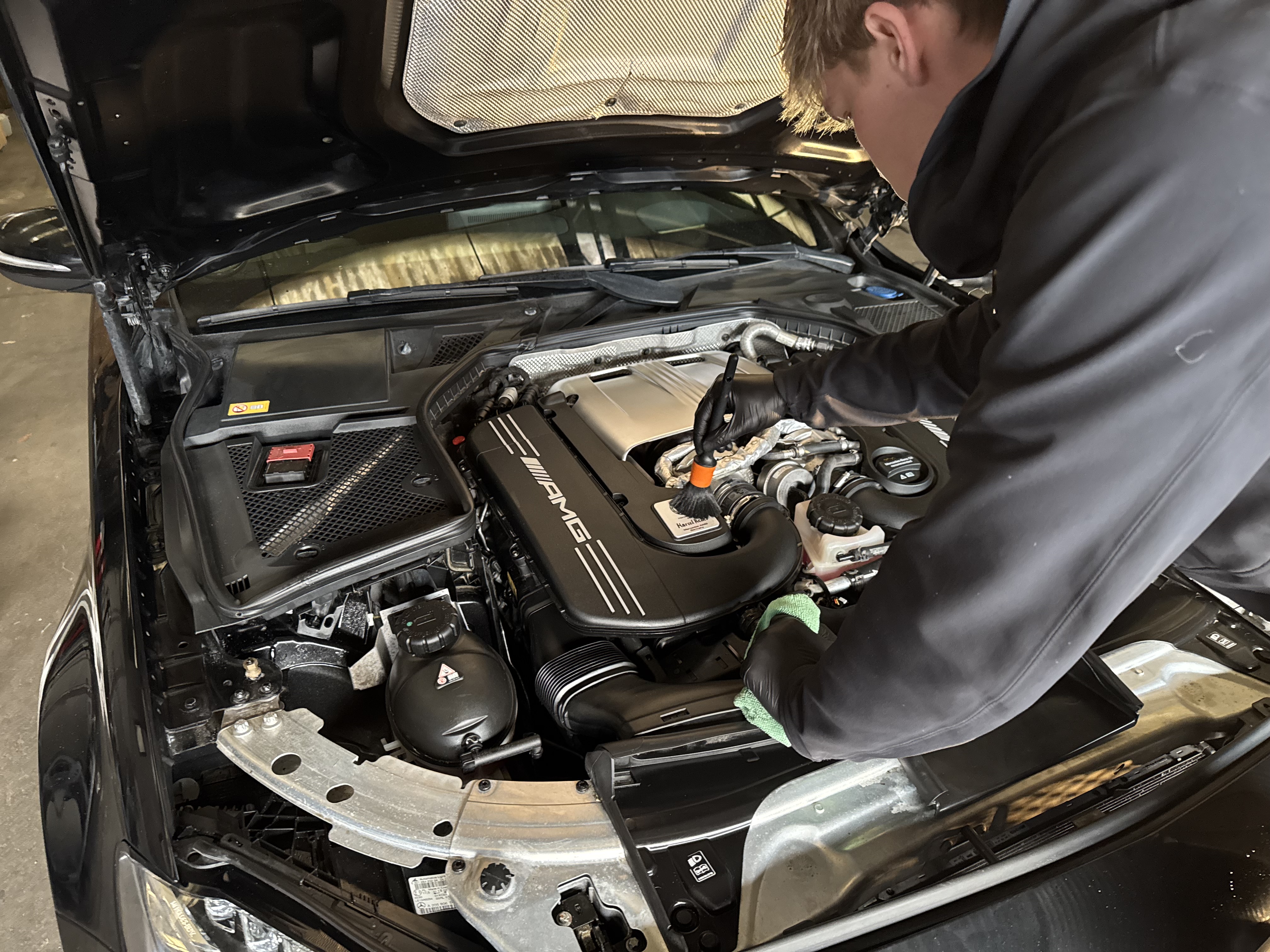 Mercedes-AMG C63 vask